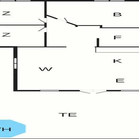 Feriehus 4 Person In